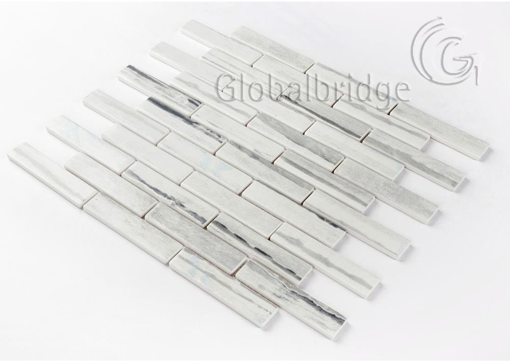 Strip Recycle Powder Glass Mosaic