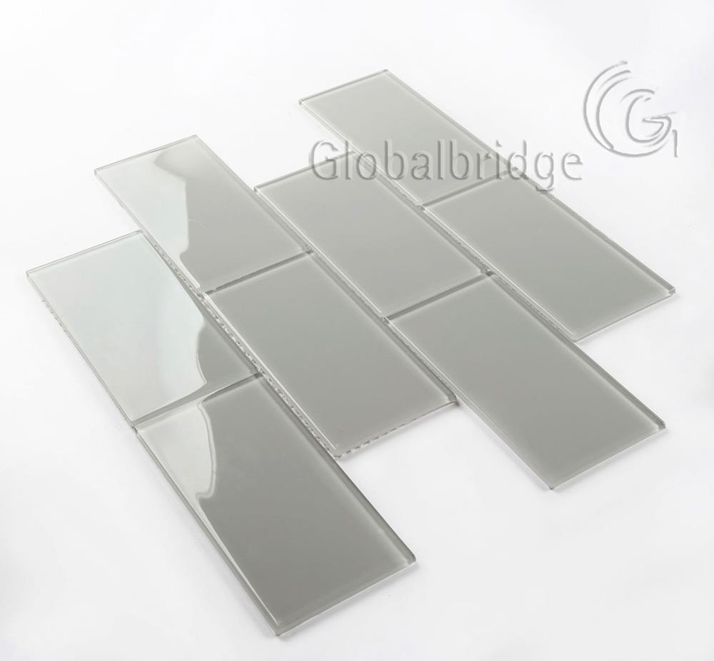 Subway glass tile glass mosaic tile crystal glass wall decor