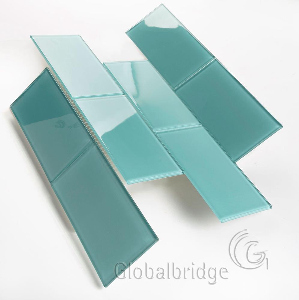 Subway glass tile glass mosaic tile crystal glass wall decor