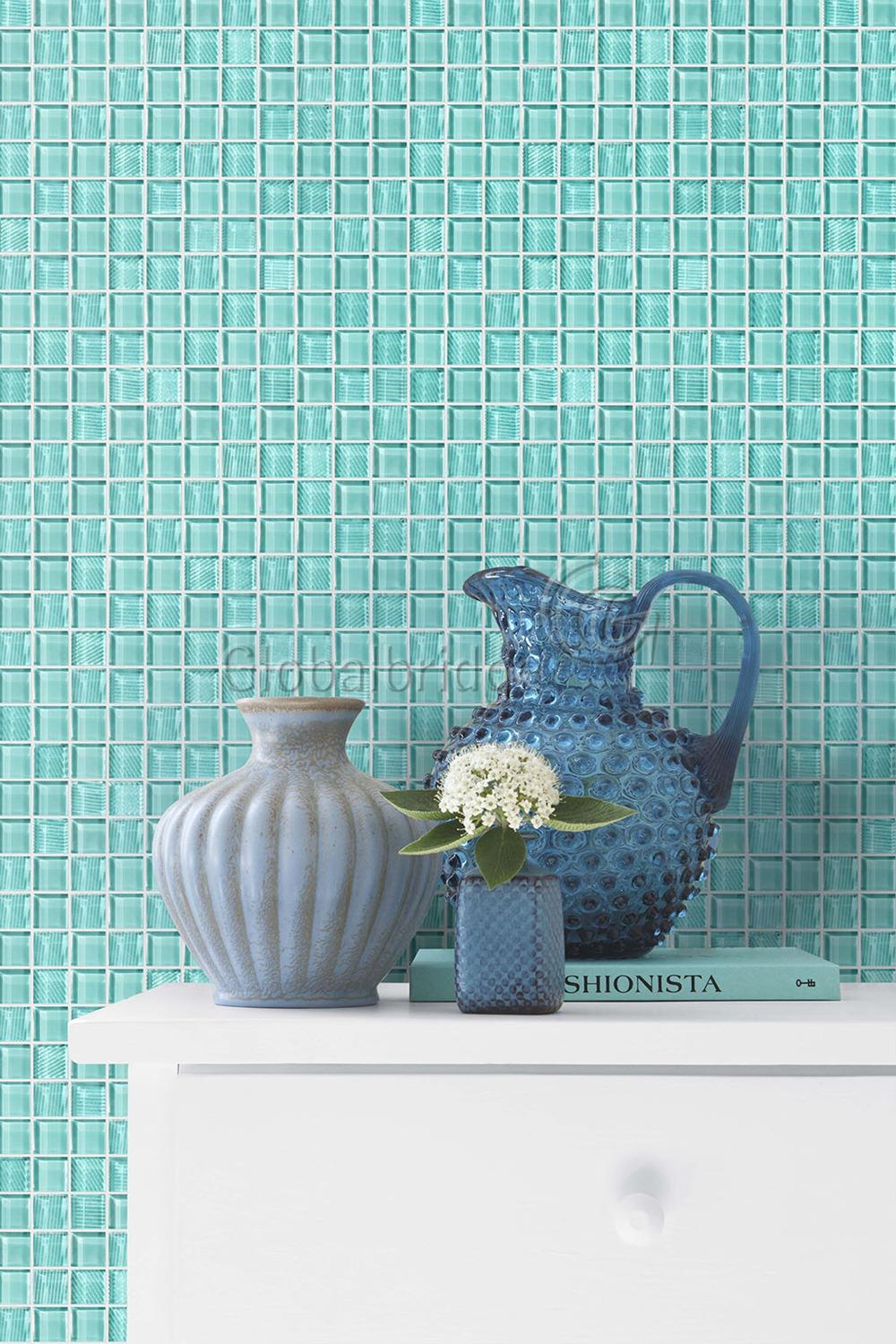 Tiles Glass Pattern Art Mosaic Glass Wall Decor