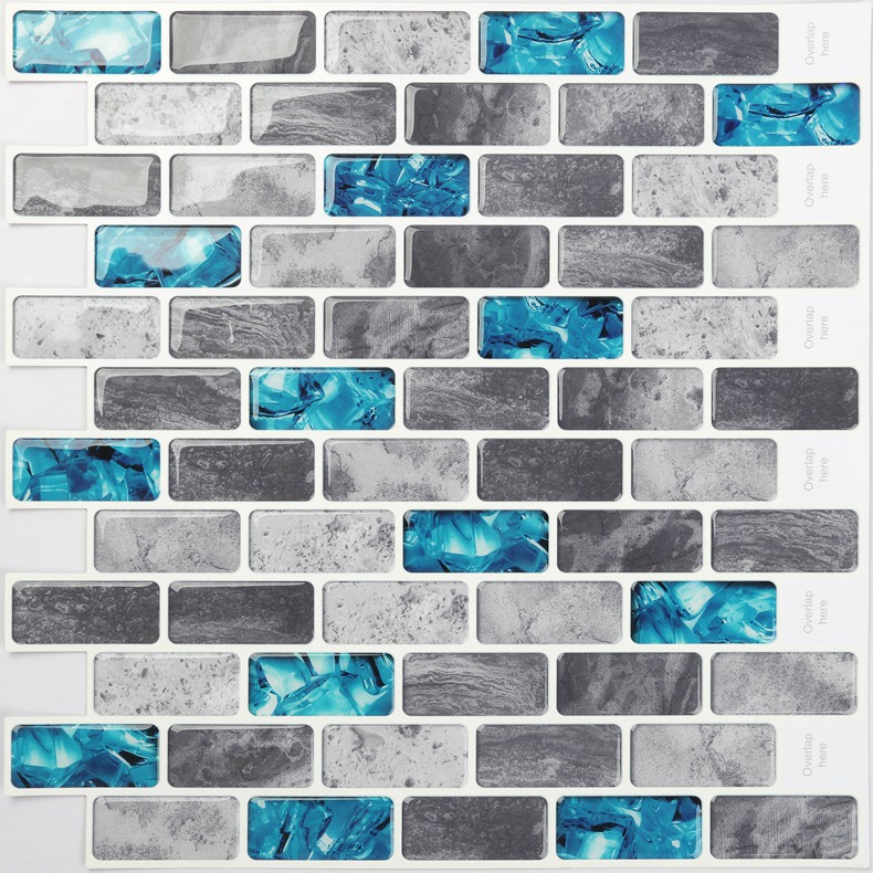 Nature Engraving stone mosaic wall tile