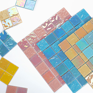 Shinning In The Dark Night：Luminous Glass Mosaic