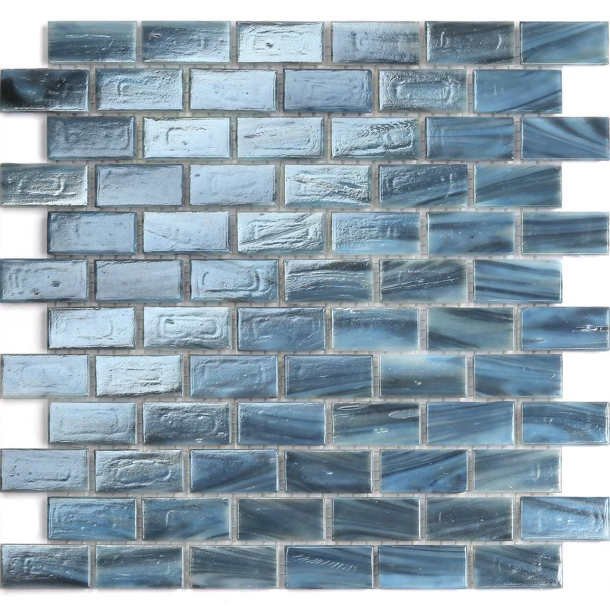 Mosaic Pool tile firing glass decor