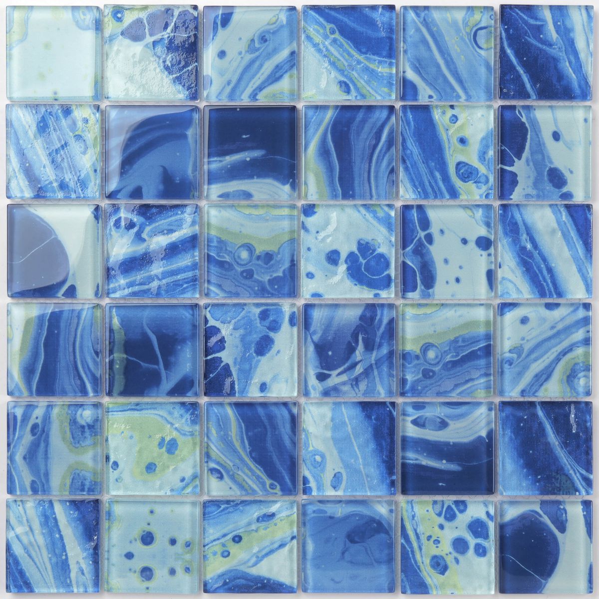 Art Inkjet Painting Mosaic Tile for Bathroom Wall