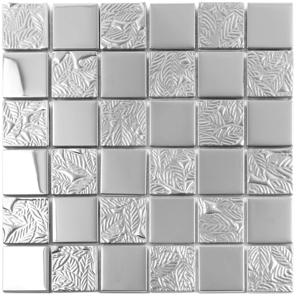 Glass Mosaic Diamond Mirror Glass Mosaic tile For Wall Decoration