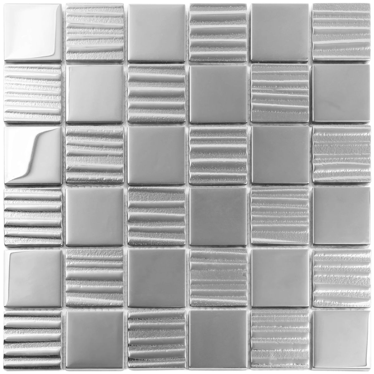 kitchen wall glass home decoration mirror mosaic shining glass mosaic tile silver gold glass mosaic tile