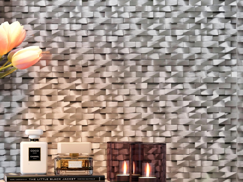Shinning In The Dark Night：Luminous Glass Mosaic