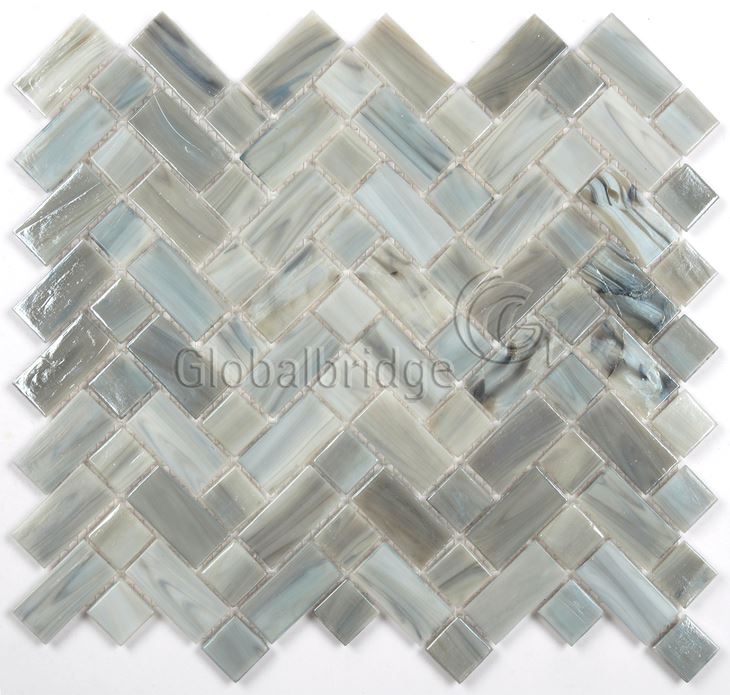 Nature Engraving stone mosaic wall tile