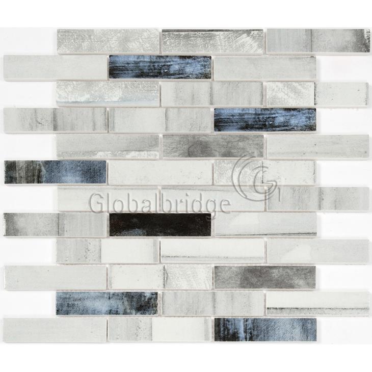 Nature Engraving stone mosaic wall tile