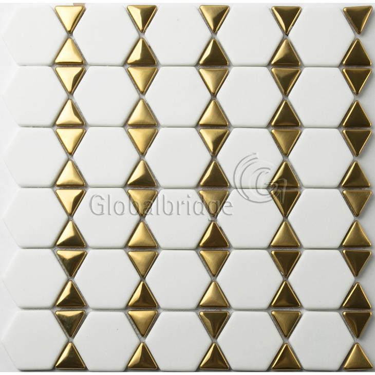 Nature Engraving stone mosaic wall tile