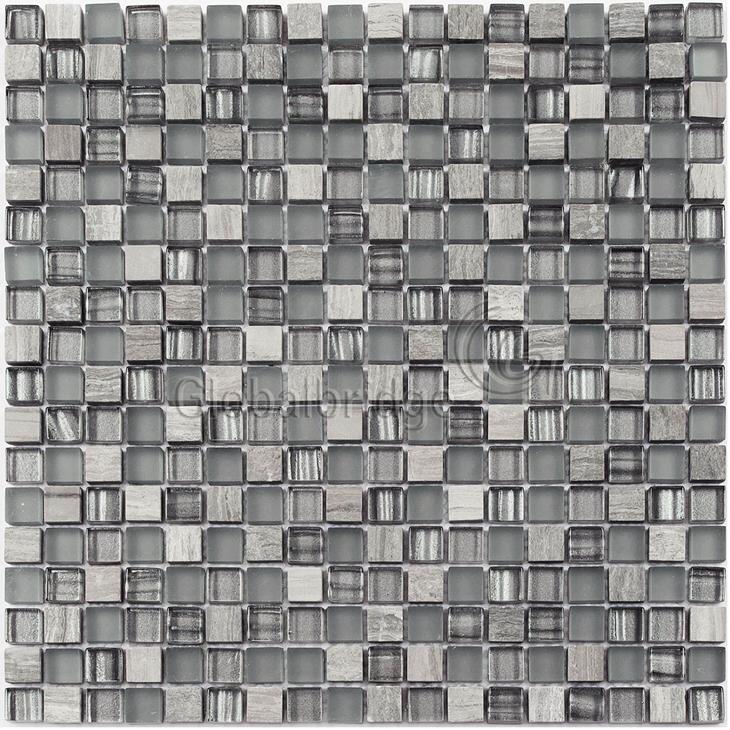 Nature Engraving stone mosaic wall tile