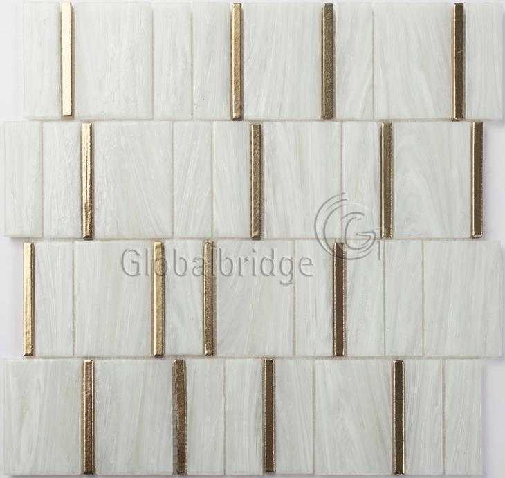 Bathroom Glass mix ceramic mosaic